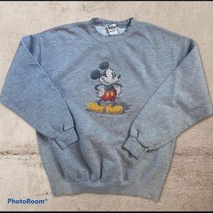 Vtg Mickey Mouse Crewneck